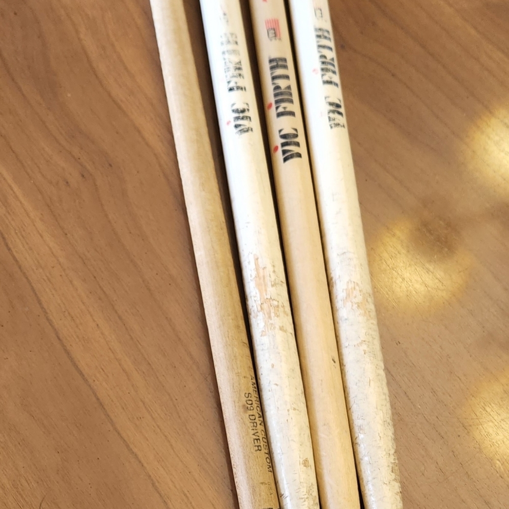 * 3 FOR $15 * Vic Firth drumsticks